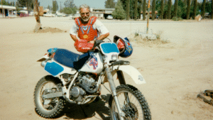 Richard Arrives with his Custom Seat - All-OffRoad Richard Arrives with his Custom Seat