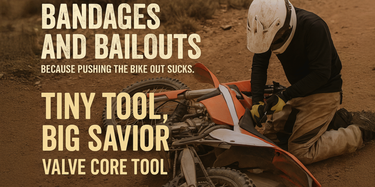 Bandages and Bailouts: Tiny Tool, Big Savior—Valve Core Tool
