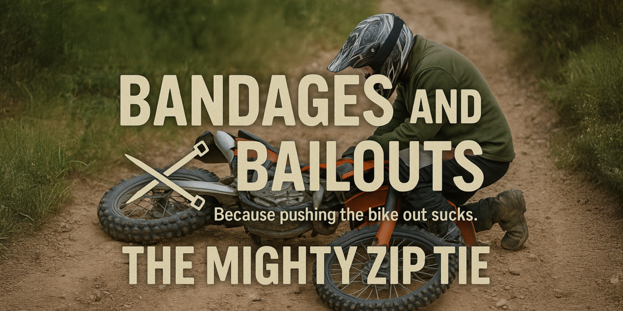 Bandages and Bailouts: The Mighty Zip Tie