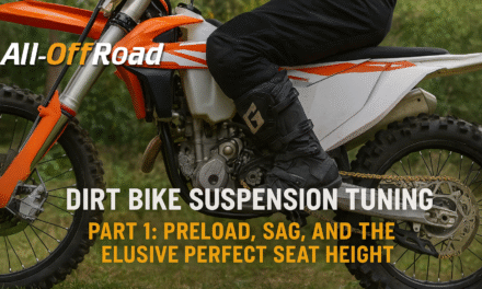 Suspension Tuning Part 1: Preload, Sag, and Seat Height