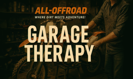 Garage Therapy: XR600 Revival and Shake-Down Ride