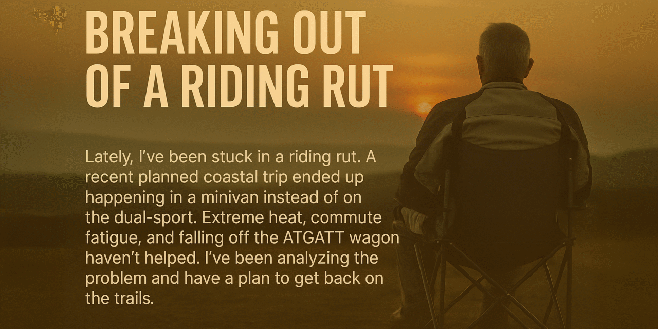 When the Kickstand Won’t Budge: A Dual Sport Reality Check