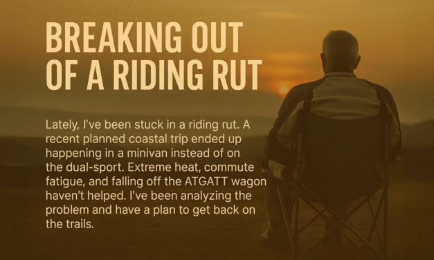 When the Kickstand Won’t Budge: A Dual Sport Reality Check